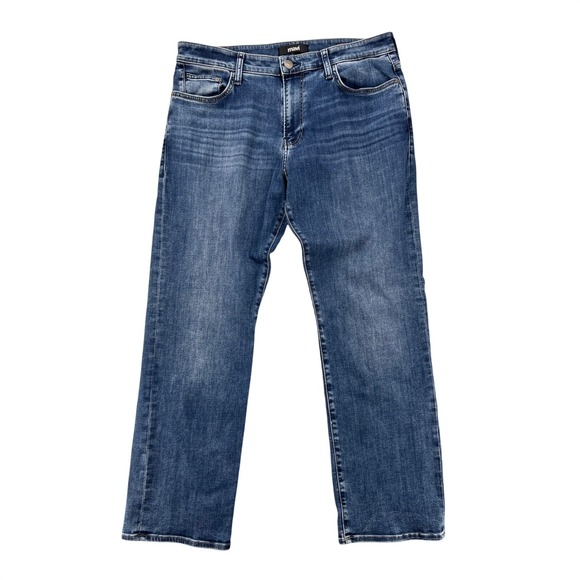 Mavi Other - Mavi Matt Relaxed Straight Leg Jeans Men 36x31 Blue Stretch Denim Casual Norm